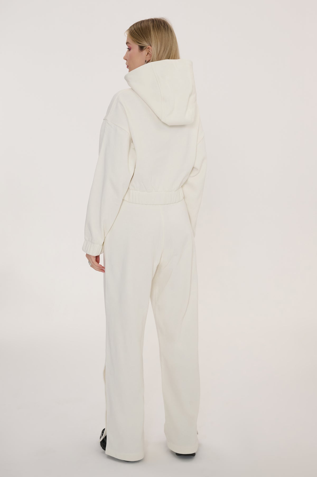 Indo Full Zip Crop Hoody