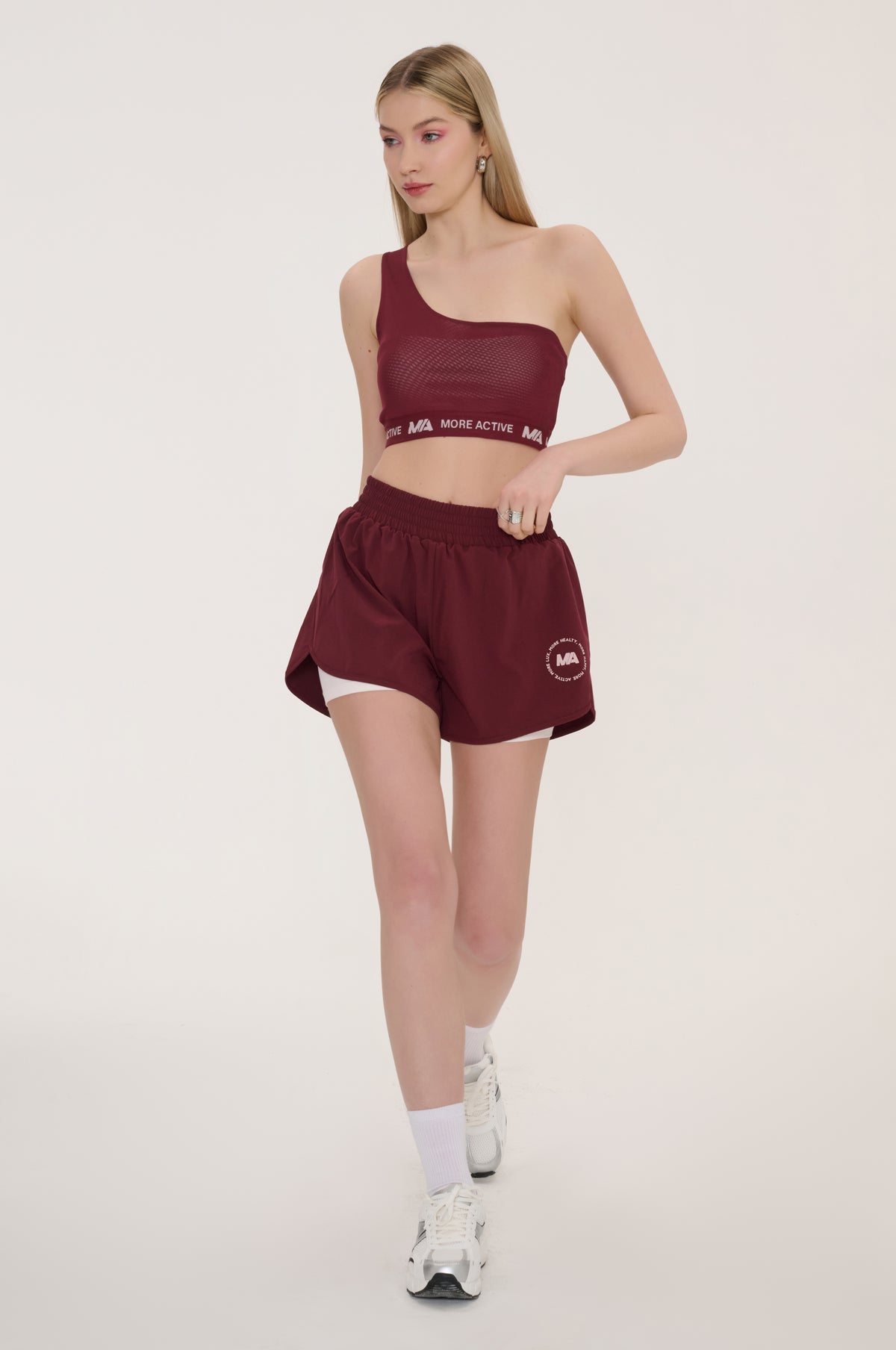 BrendaV2  One Shoulder Active Bra