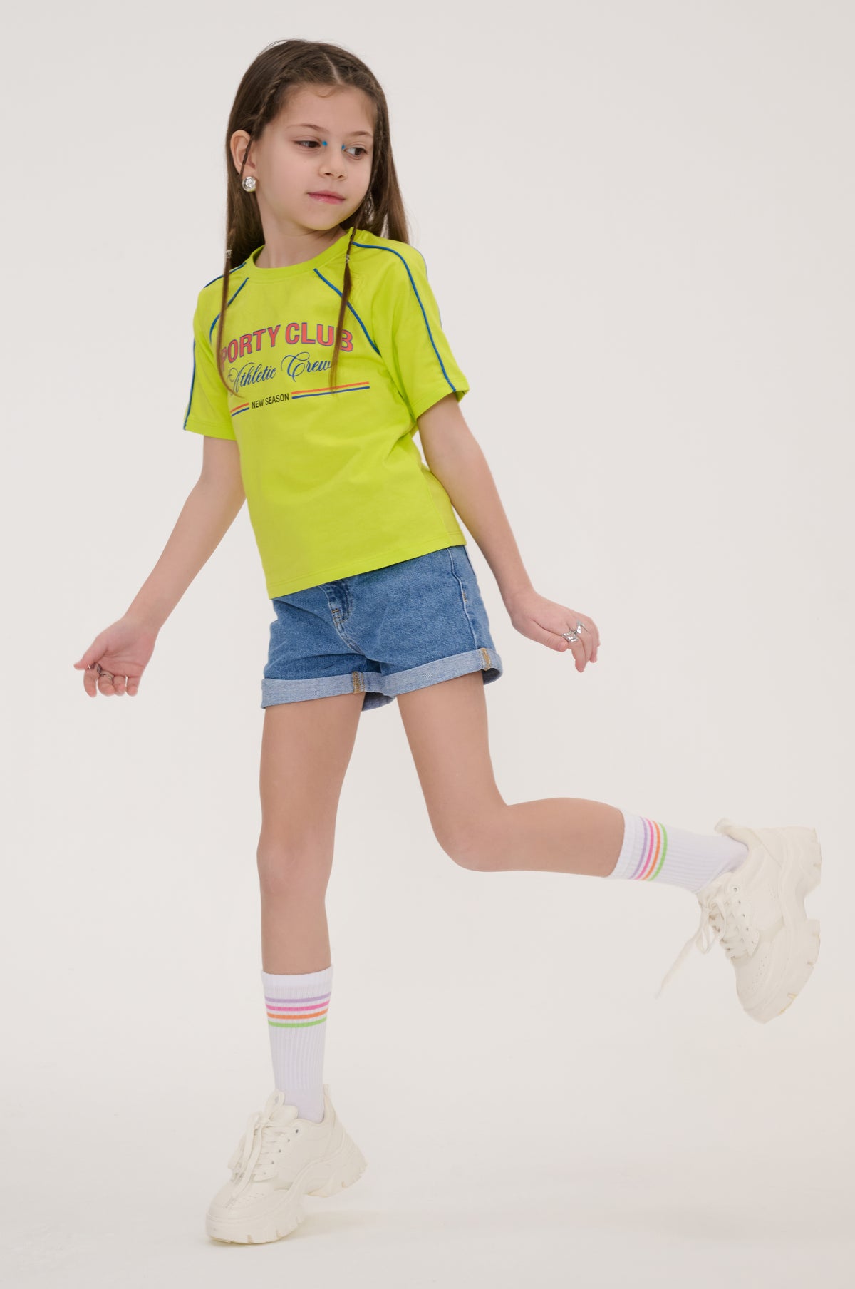 My Basil Tee Crop T-shirt